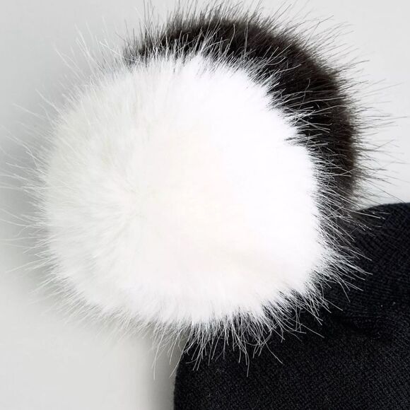 Monki Ombre Pom Pom Hat - Picture 2 of 4